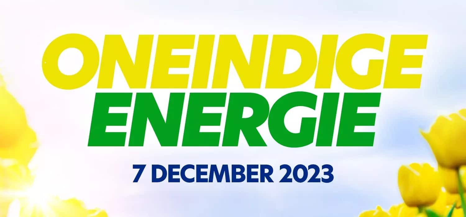 Groot, groen & zakelijk event op 7/12: Oneindige Energie!